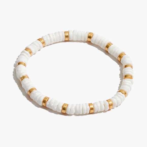 Madewell Jewelry - Madewell Beaded Puka Shell Bracelet